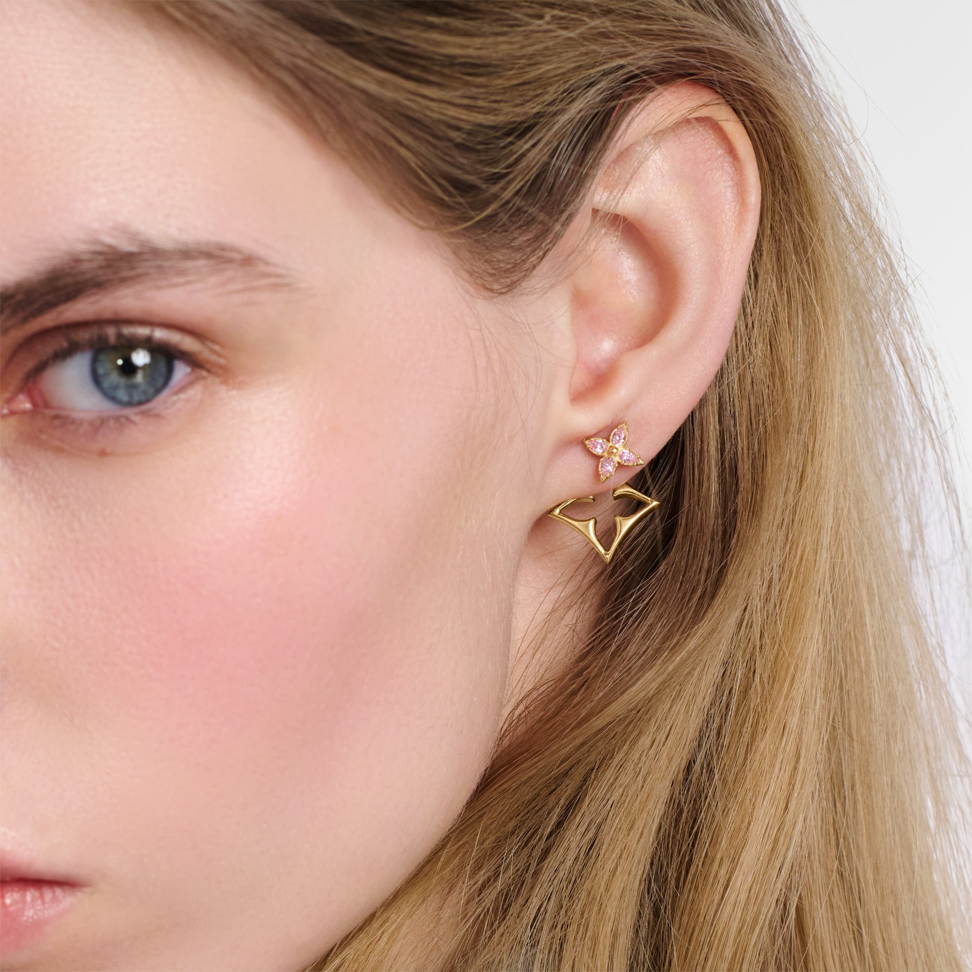 Flowergram Strass Earrings - 3