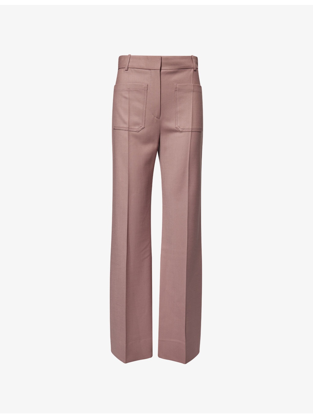 Alina Wide-Leg Woven Trousers - 1