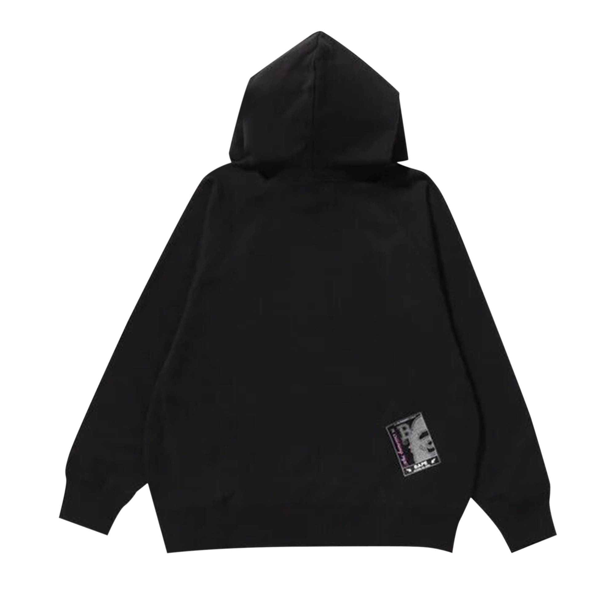 BAPE By Bathing Ape Pullover Hoodie 'Black' - 2