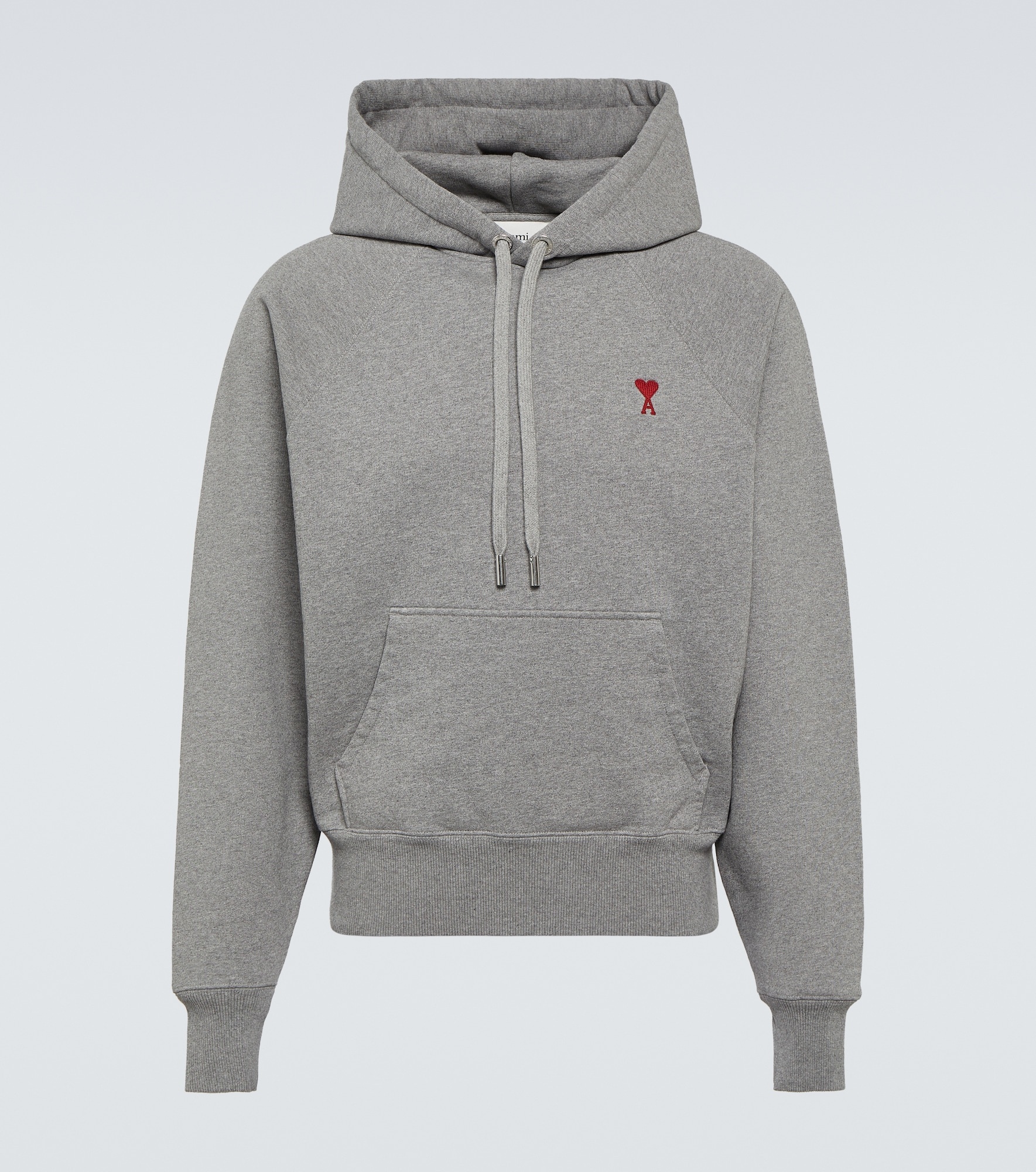 Ami de Cœur cotton jersey hoodie - 1