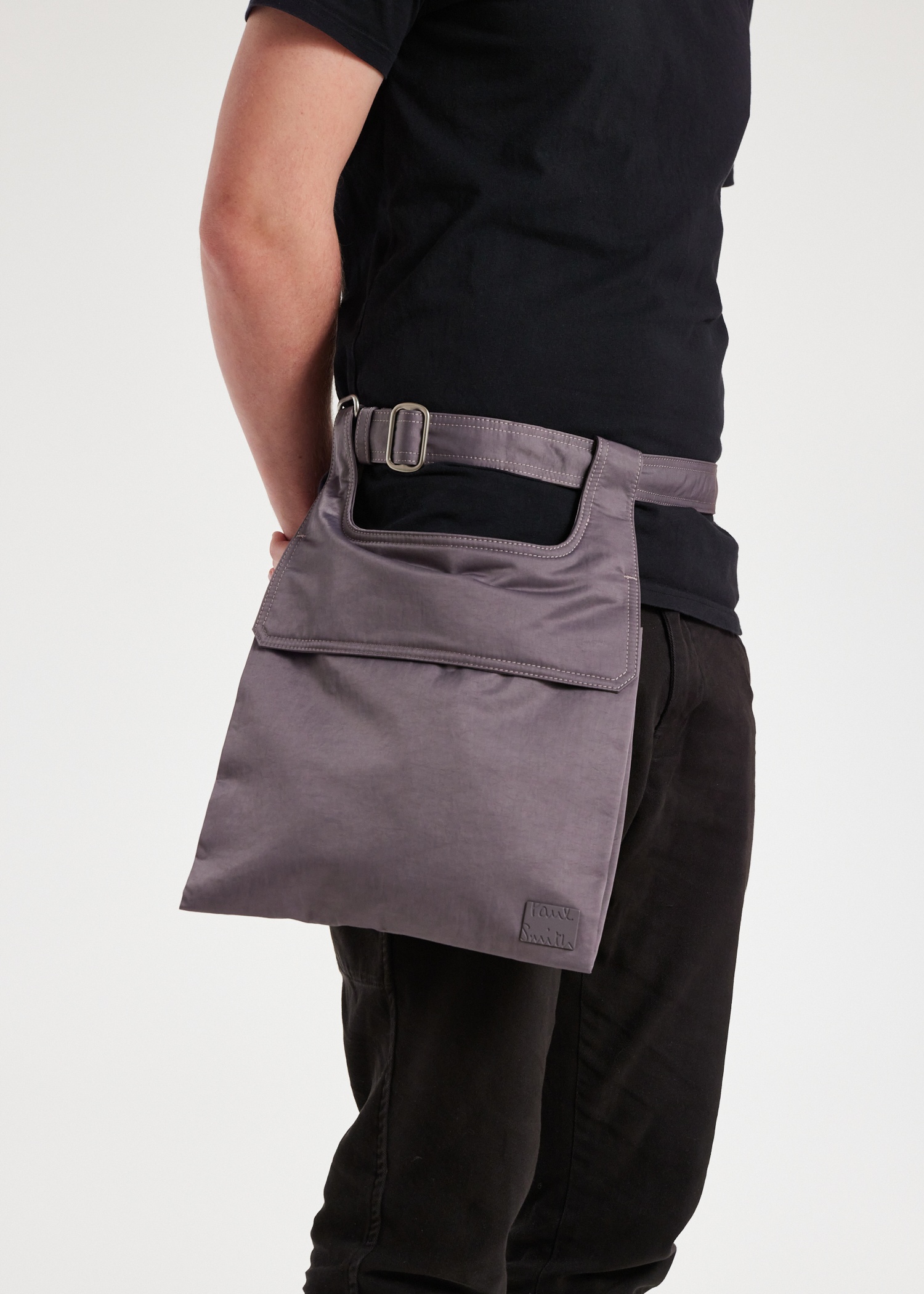 Lavender Cross-Body Satchel Bag - 3