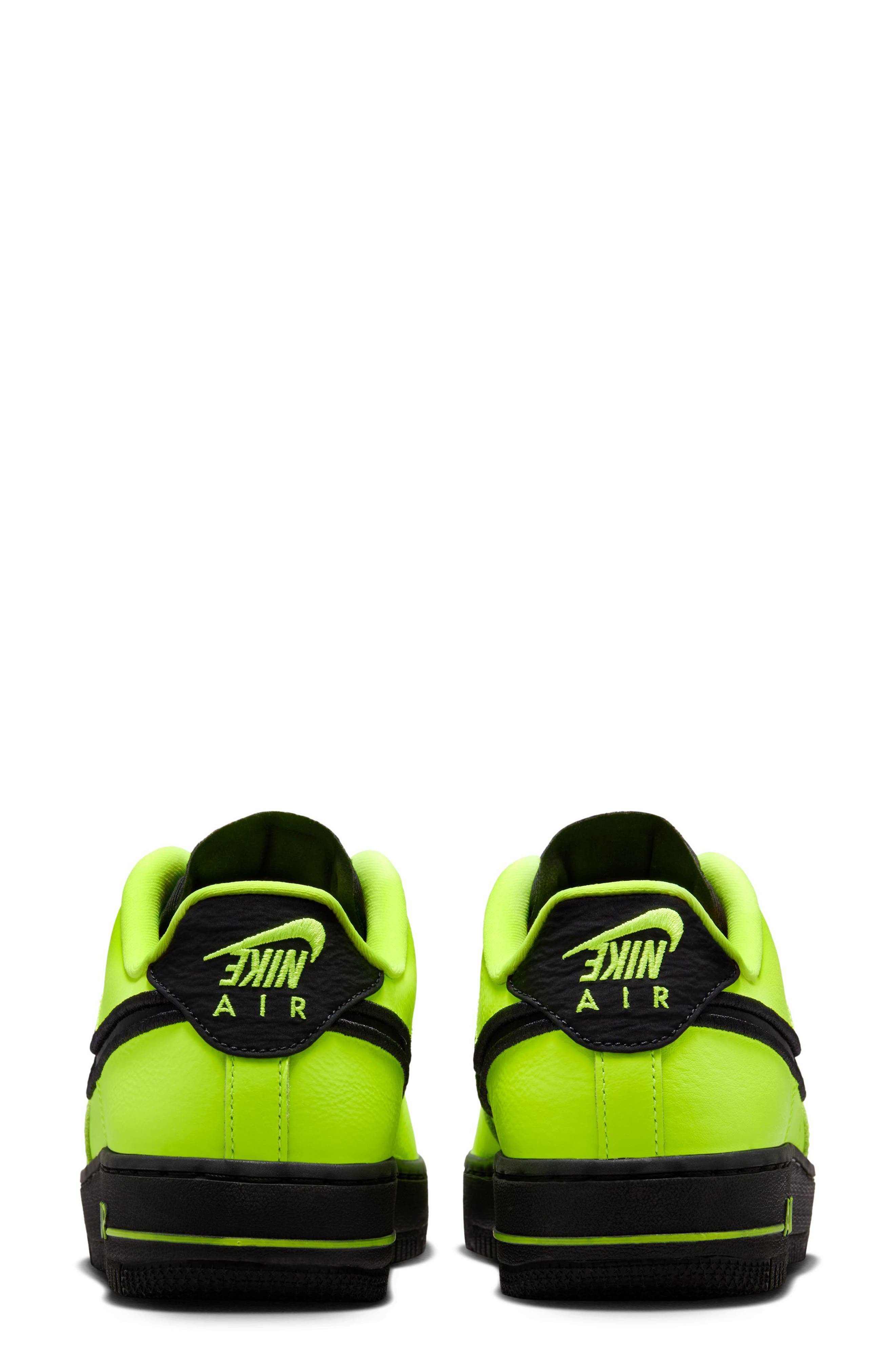 Nike Air Force 1 Dance Sneaker in Volt/Black/Gunmetal at Nordstrom - 5