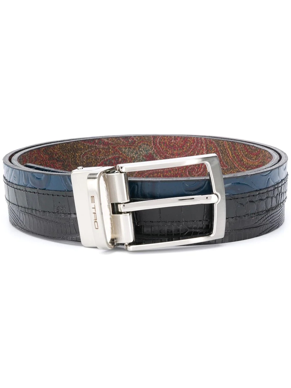 paisley detail belt - 1