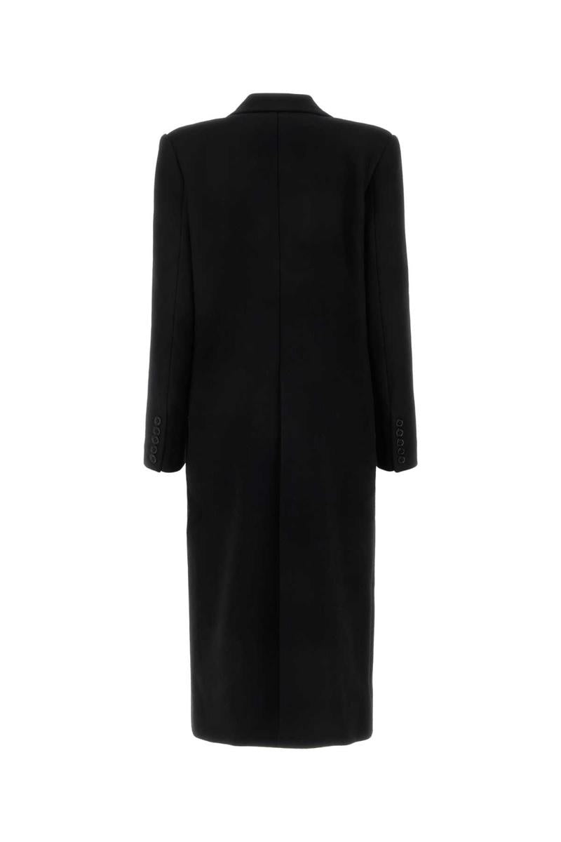 コート ALEXANDRE VAUTHIER COAT (233COA1952 BLACK) ALEXANDRE VAUTHIER Black wool blend coat 233COA1952 BLACK