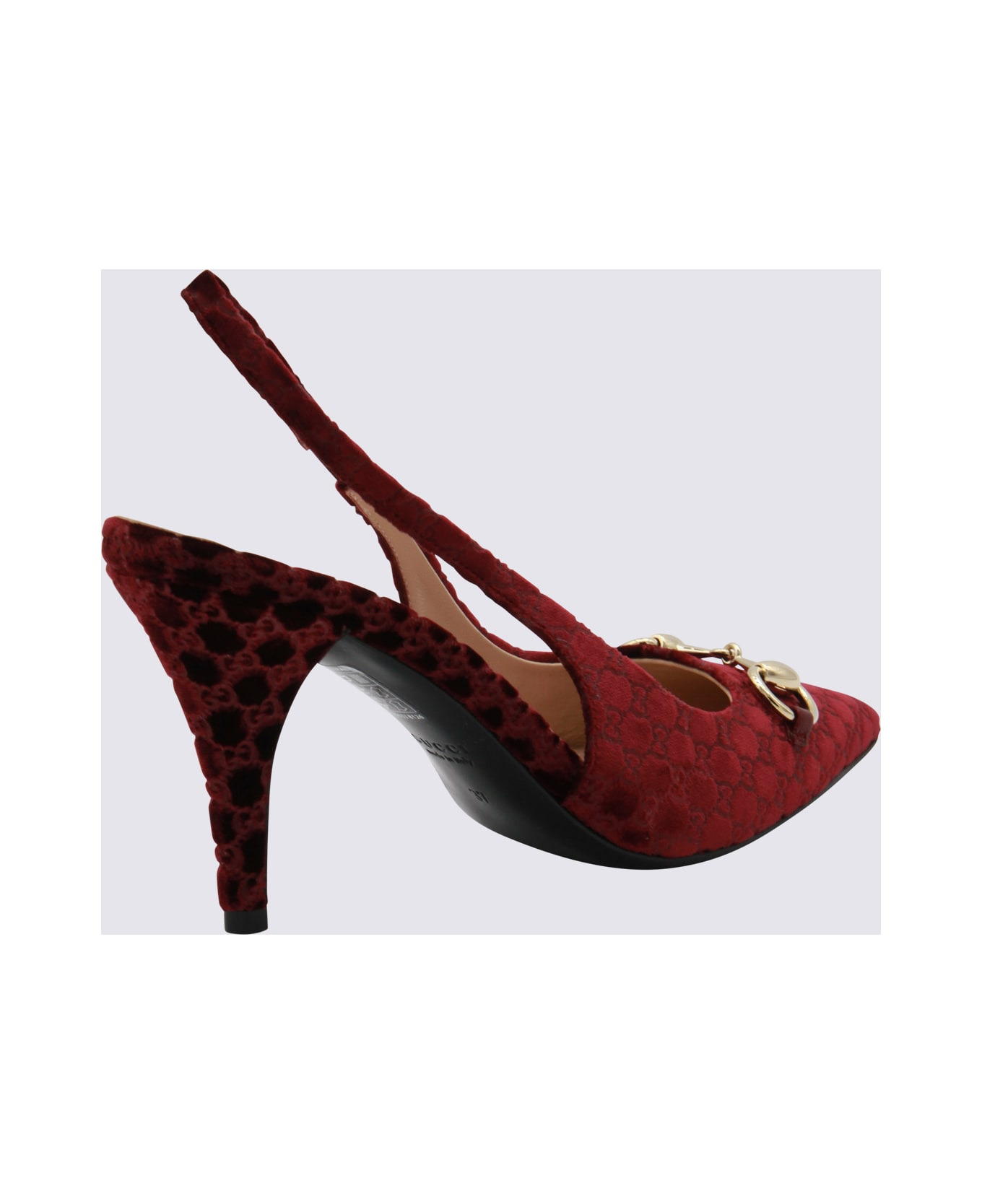 Dark Red Pumps - 3