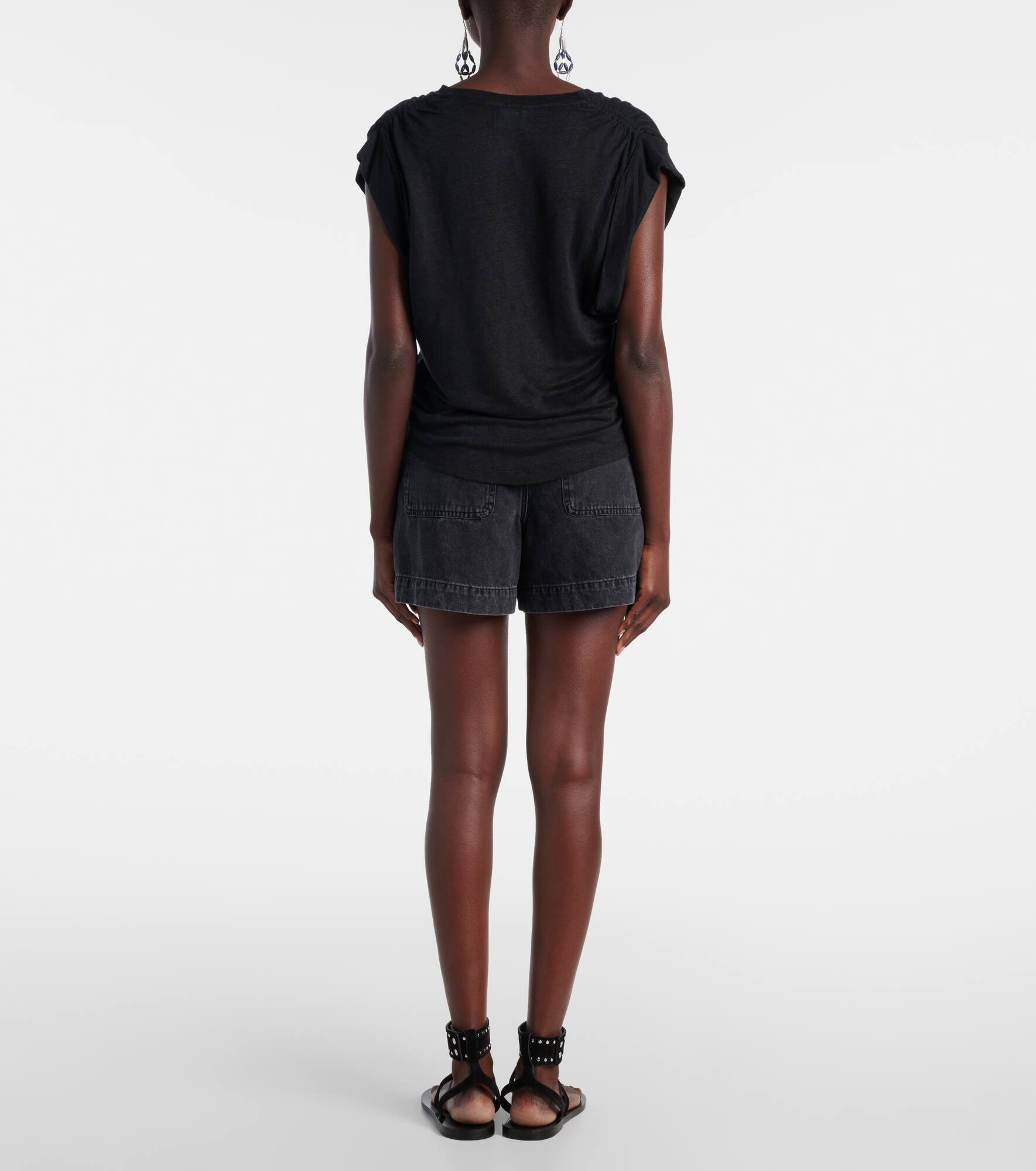 Linen T-shirt - 3