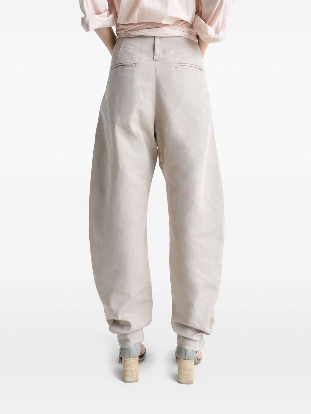 fluid tapered trousers - 3