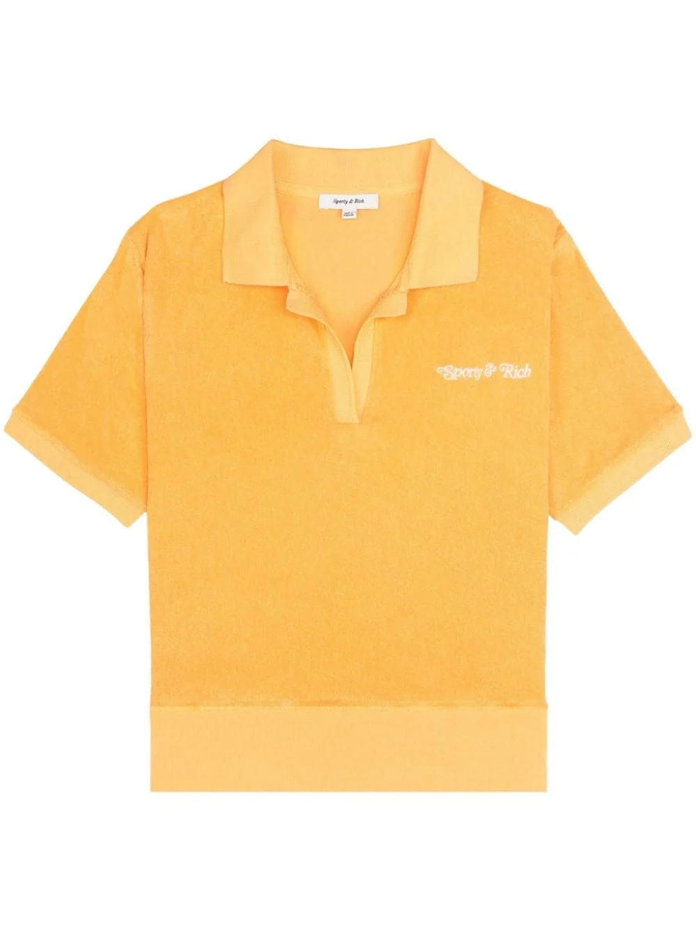 NY Tennis Club terry-effect polo shirt - 1