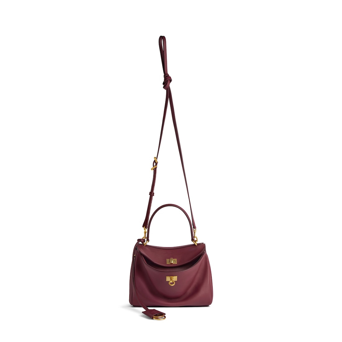 Women's Rodeo Mini Handbag in Dark Burgundy - 4