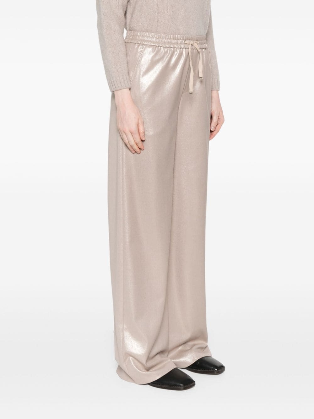 logo-charm trousers - 3