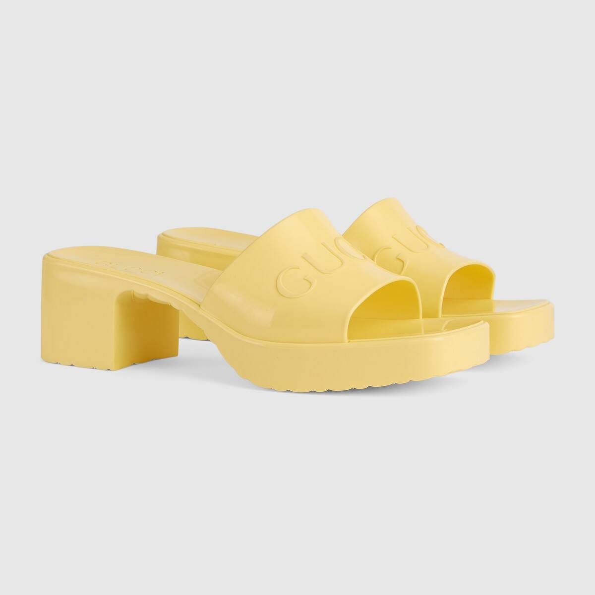 Women's rubber slide sandal - 2