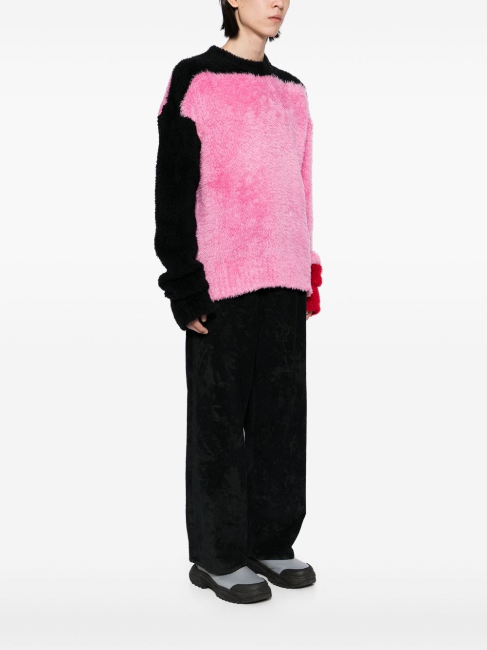 logo-jacquard jumper - 3