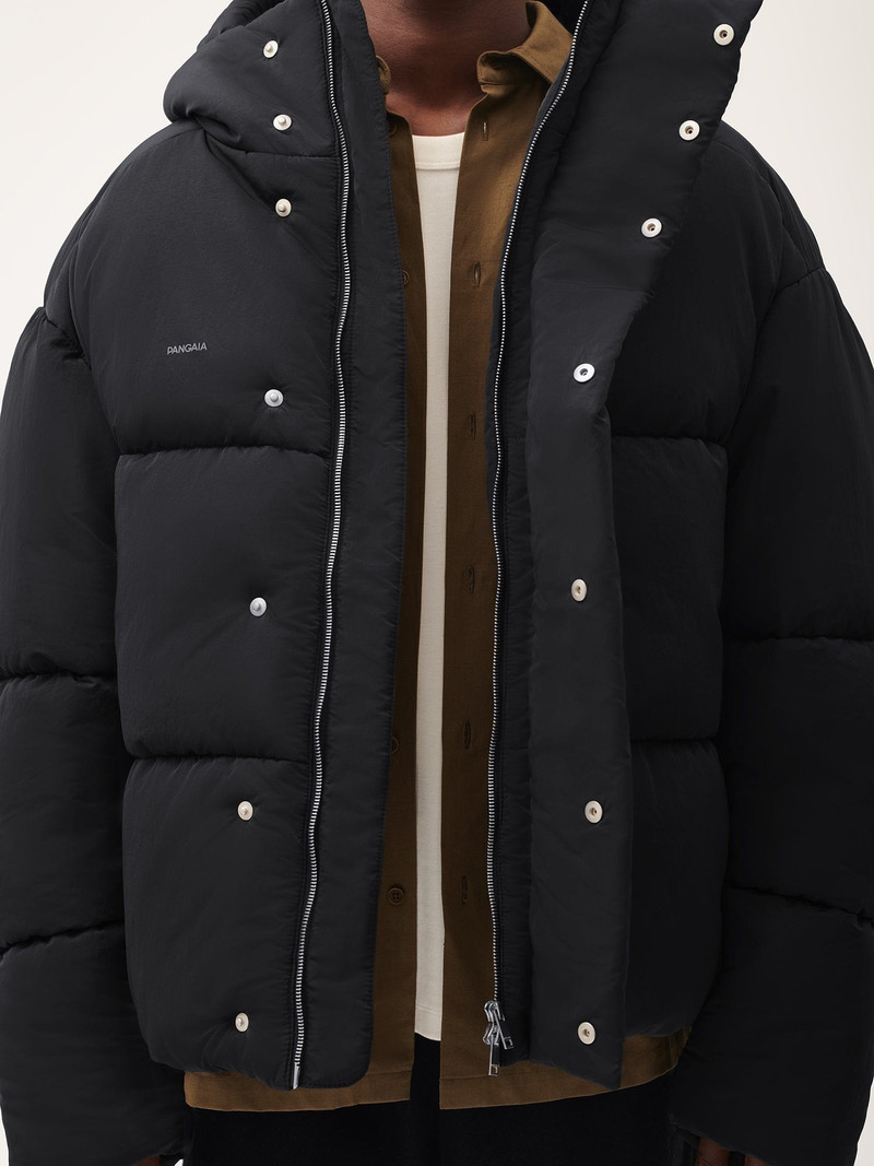 Men’s Flower-Warmth Recycled Nylon Puffer - Black 6