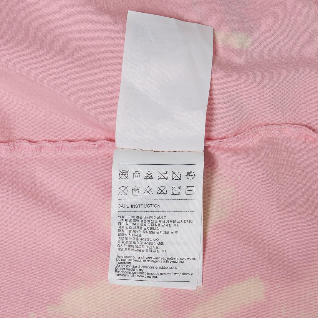 Pink Washed Paint T-Shirt - 4