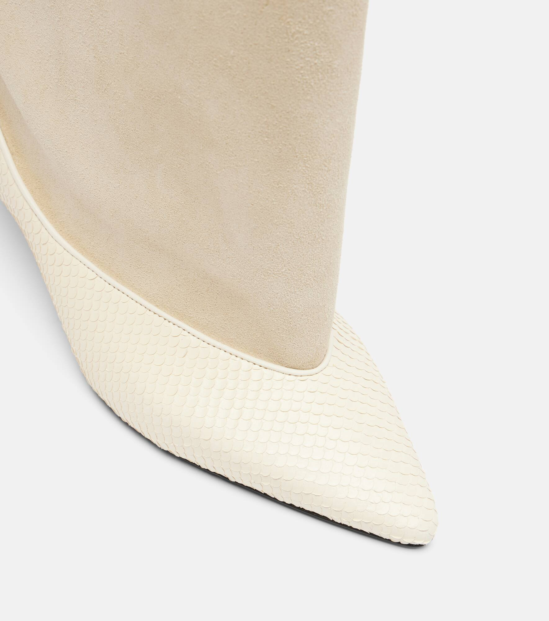 Tourni leather and suede ankle boots - 5