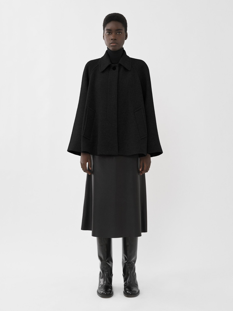 Chloé SHORT CAPE COAT outlook