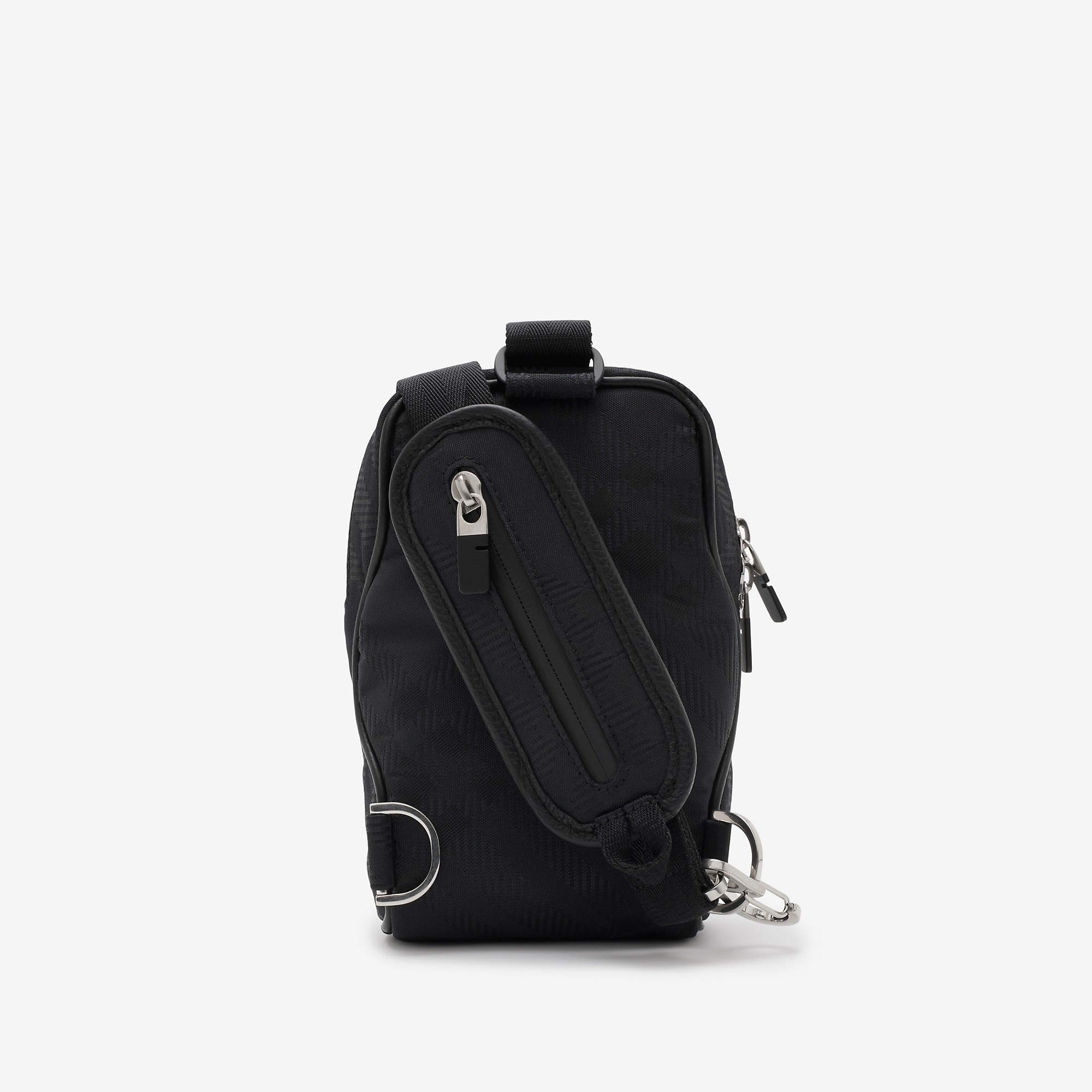 Check Jacquard Phone Bag - 5