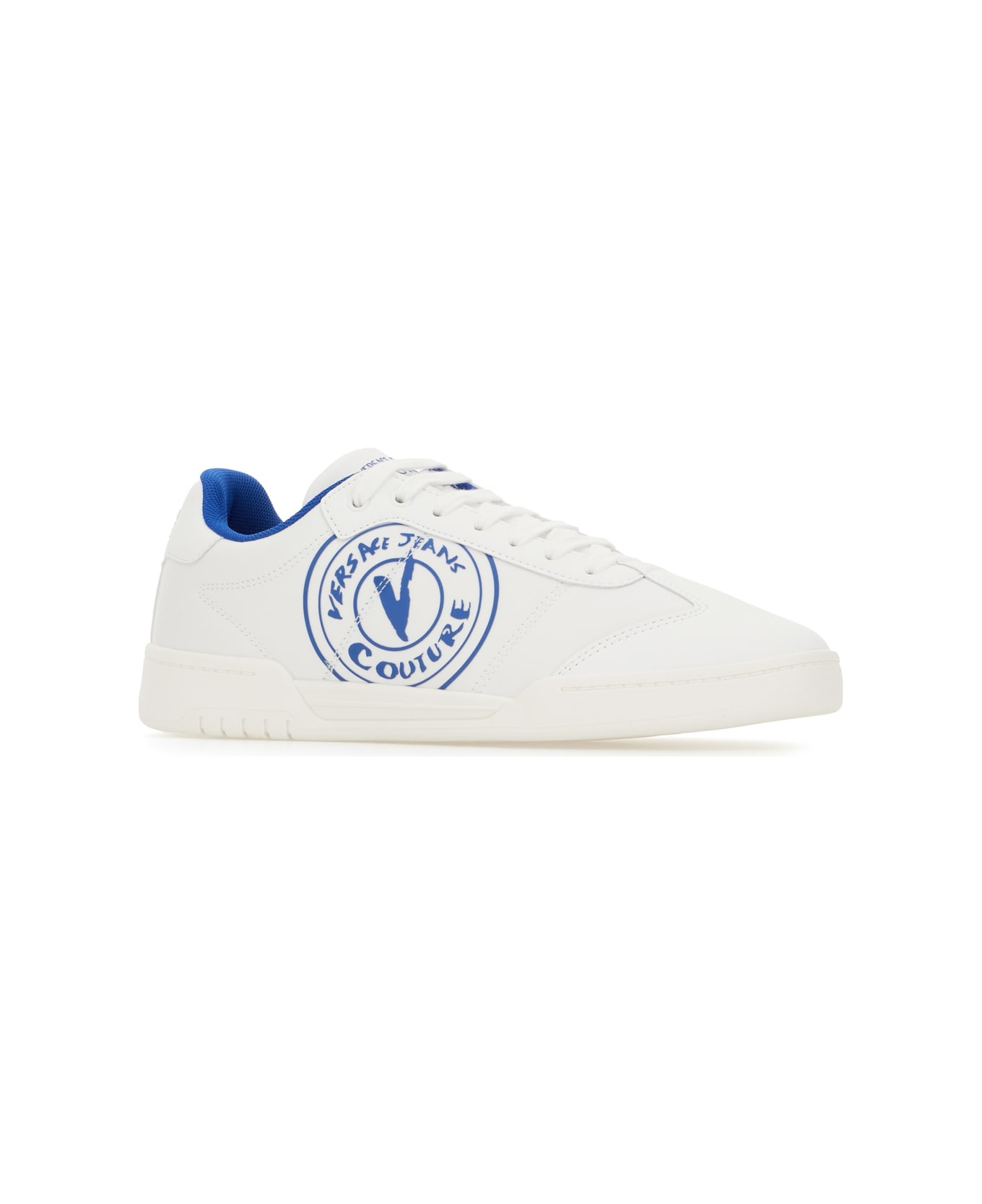 White Fabric Sneakers - 2