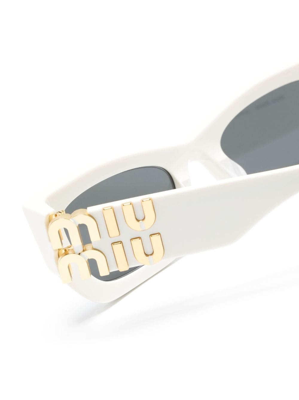 logo-plaque arm sunglasses - 3