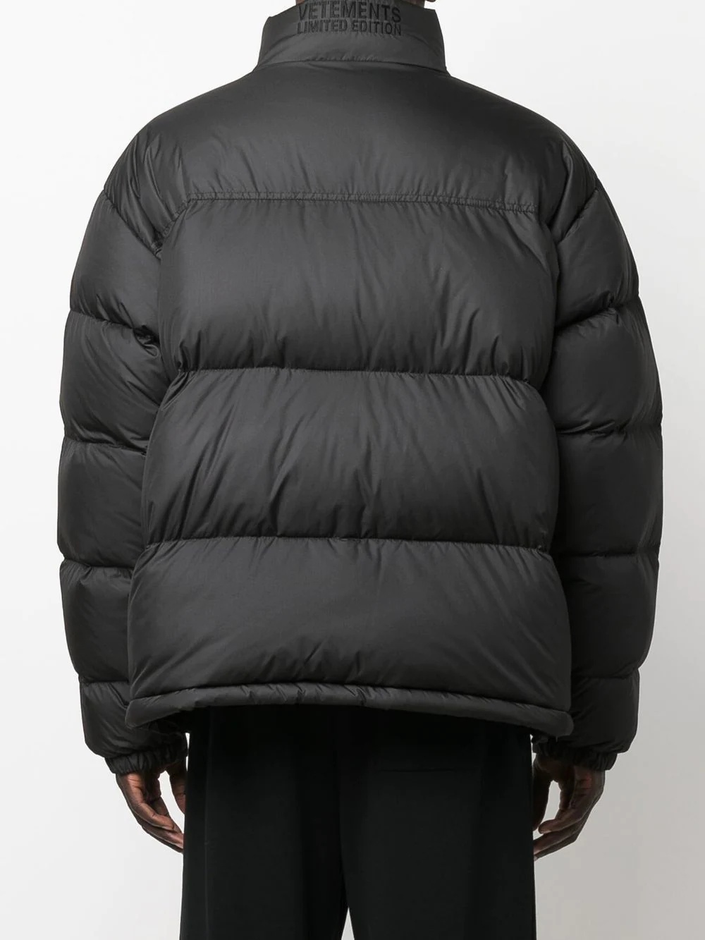 logo-print puffer jacket - 5