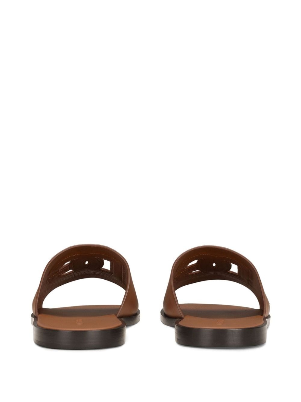 logo-embossed cut-out slides - 3