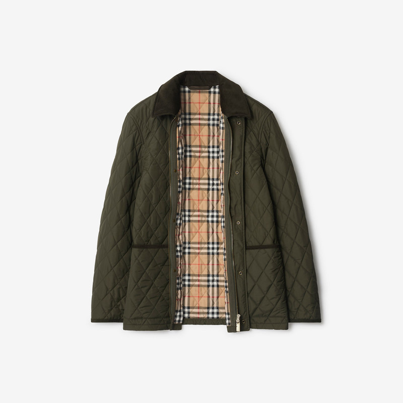 Quilted Nylon Barn Jacket 5