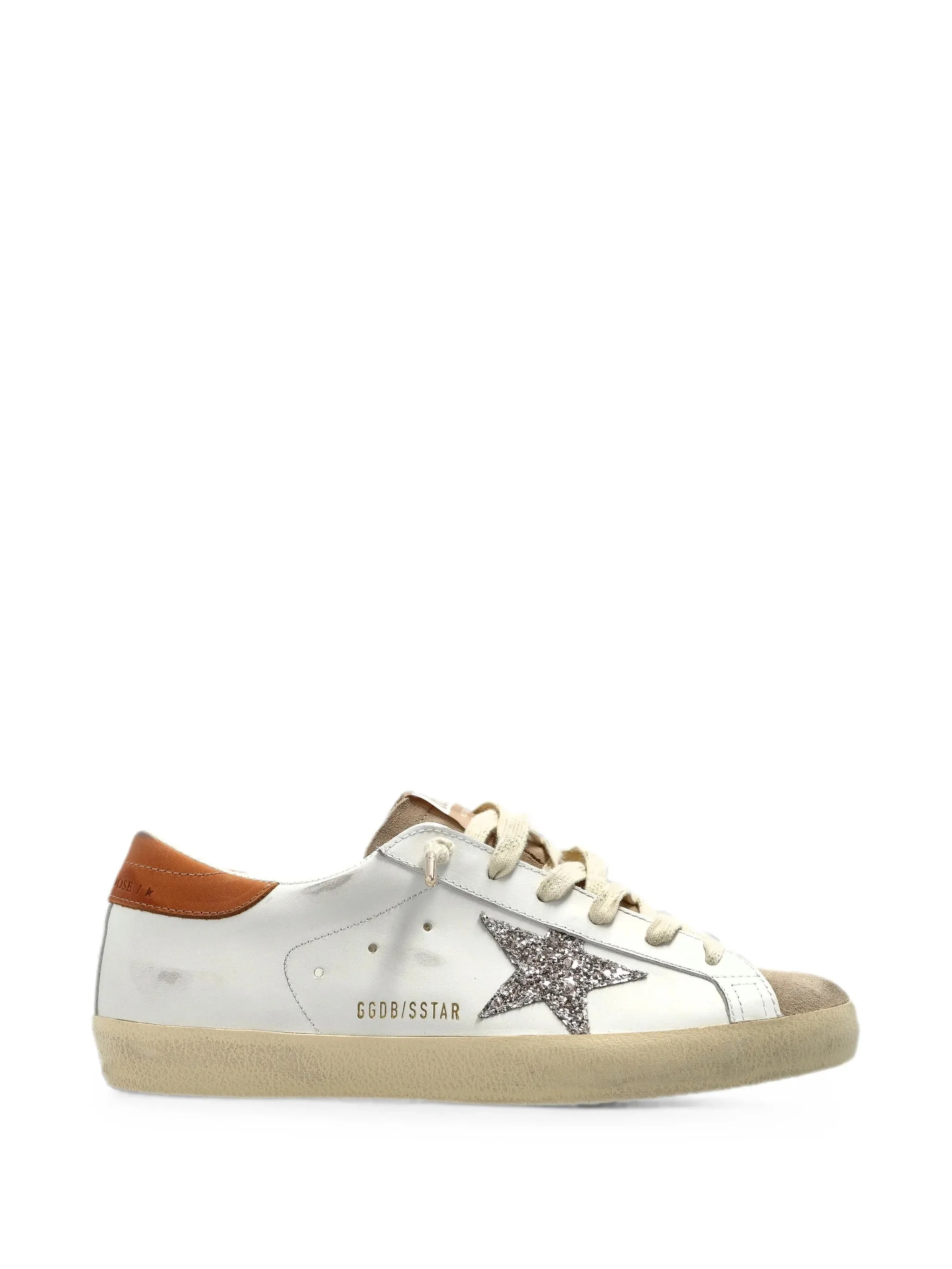 Golden Goose Super-Star Glitter-detail Sneakers - 1