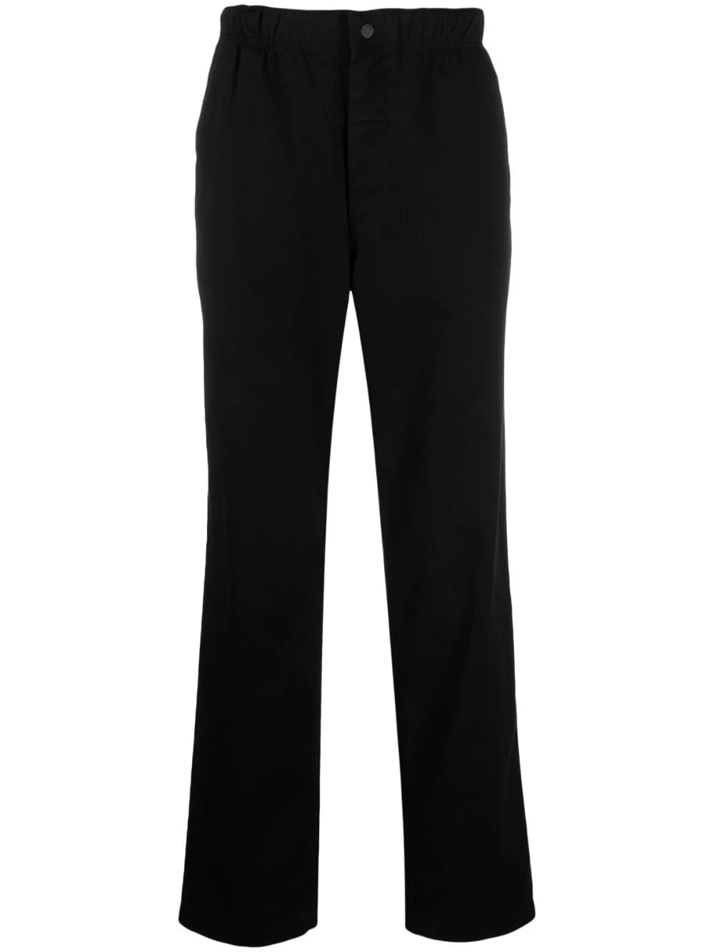 mid-rise straight-leg trousers - 1