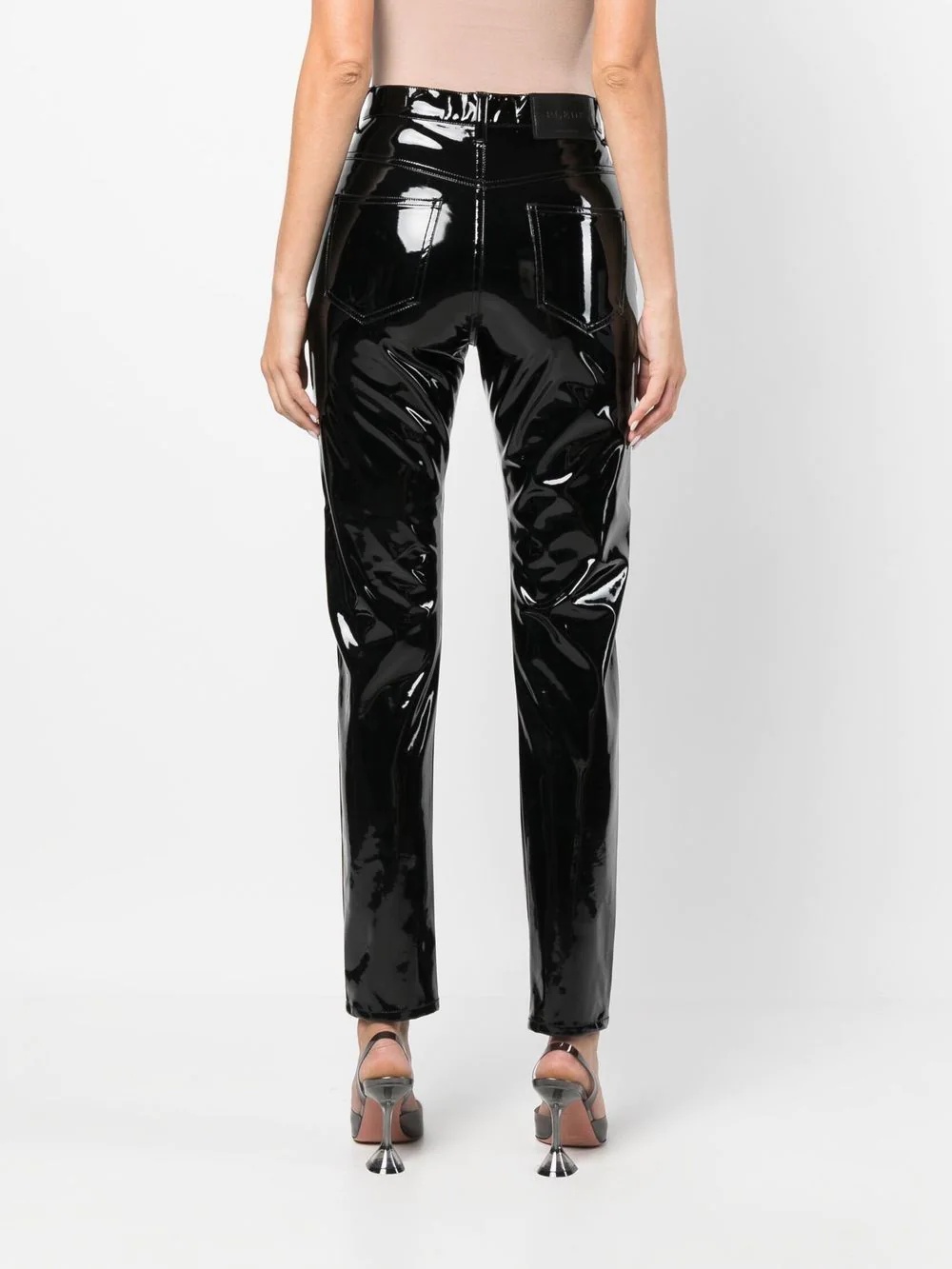 Super-High waisted biker trousers - 4