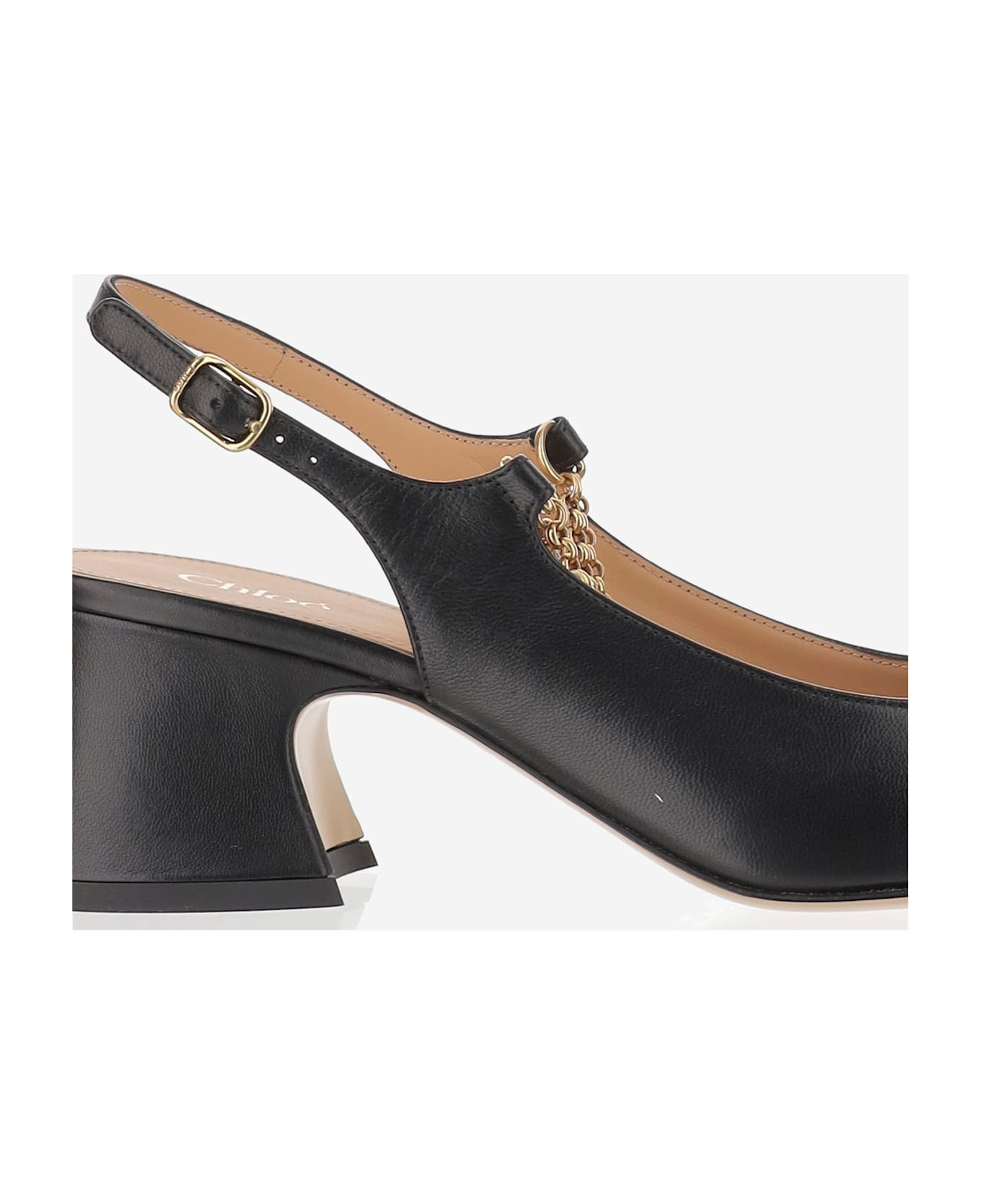 Chloé Charms Slingback Pumps - 5