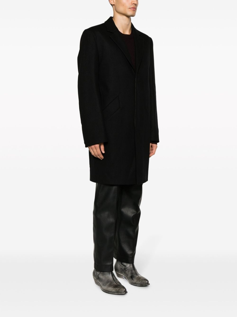 Marlyh wool-blend coat - 4
