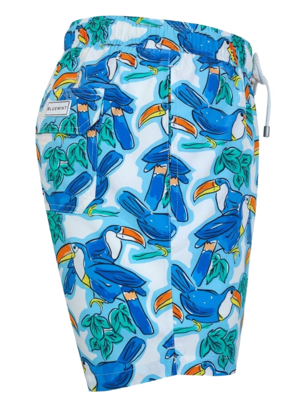 Arthus toucan-print swim shorts - 3
