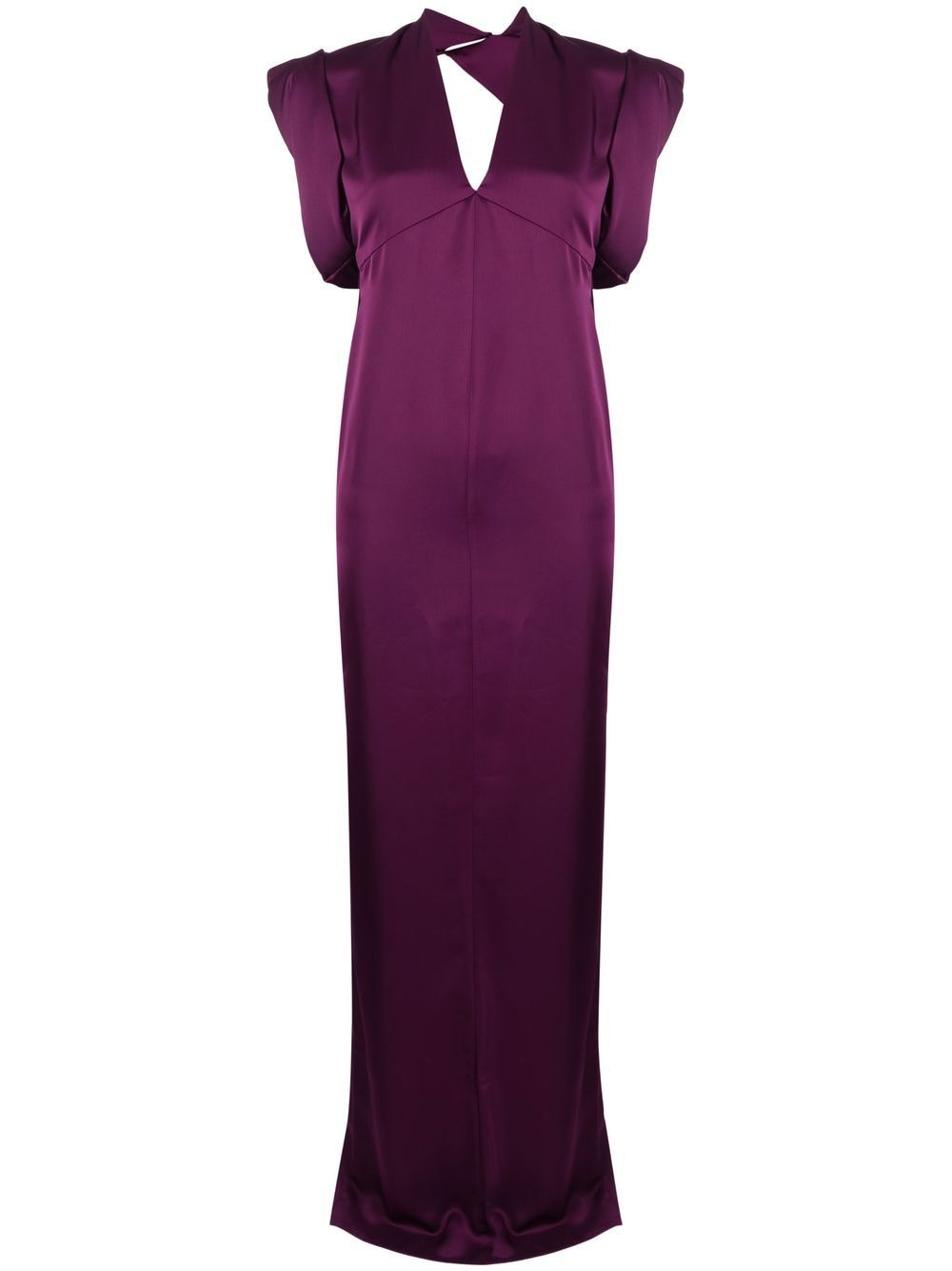 Kara V-neck dress - 1