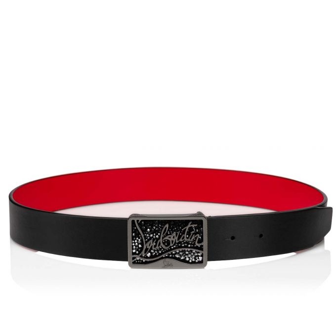 Ricky Belt BLACK/BLACK-SILVER/GUNMETAL - 5