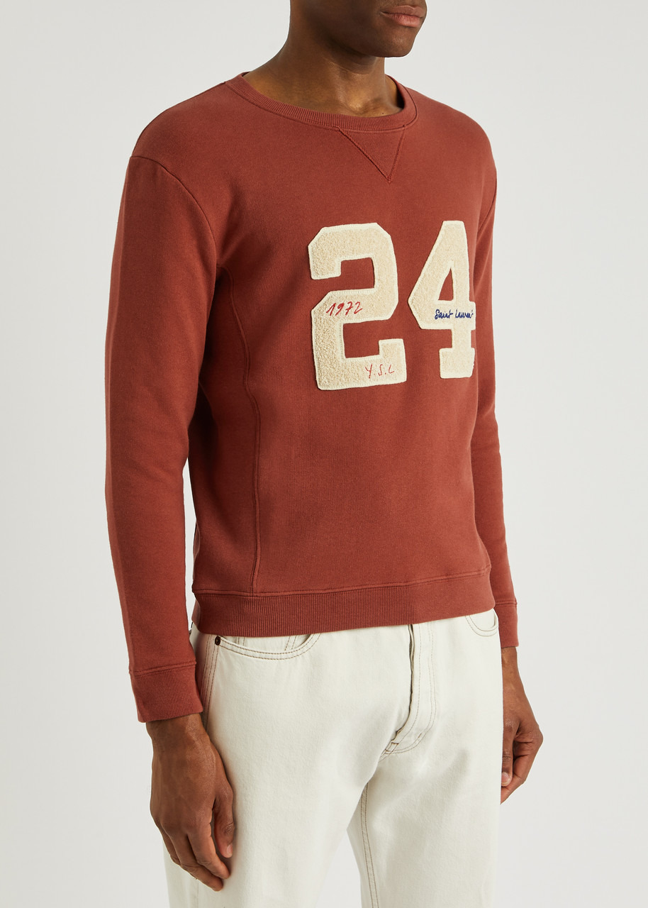 24 logo-embroidered cotton sweatshirt - 2