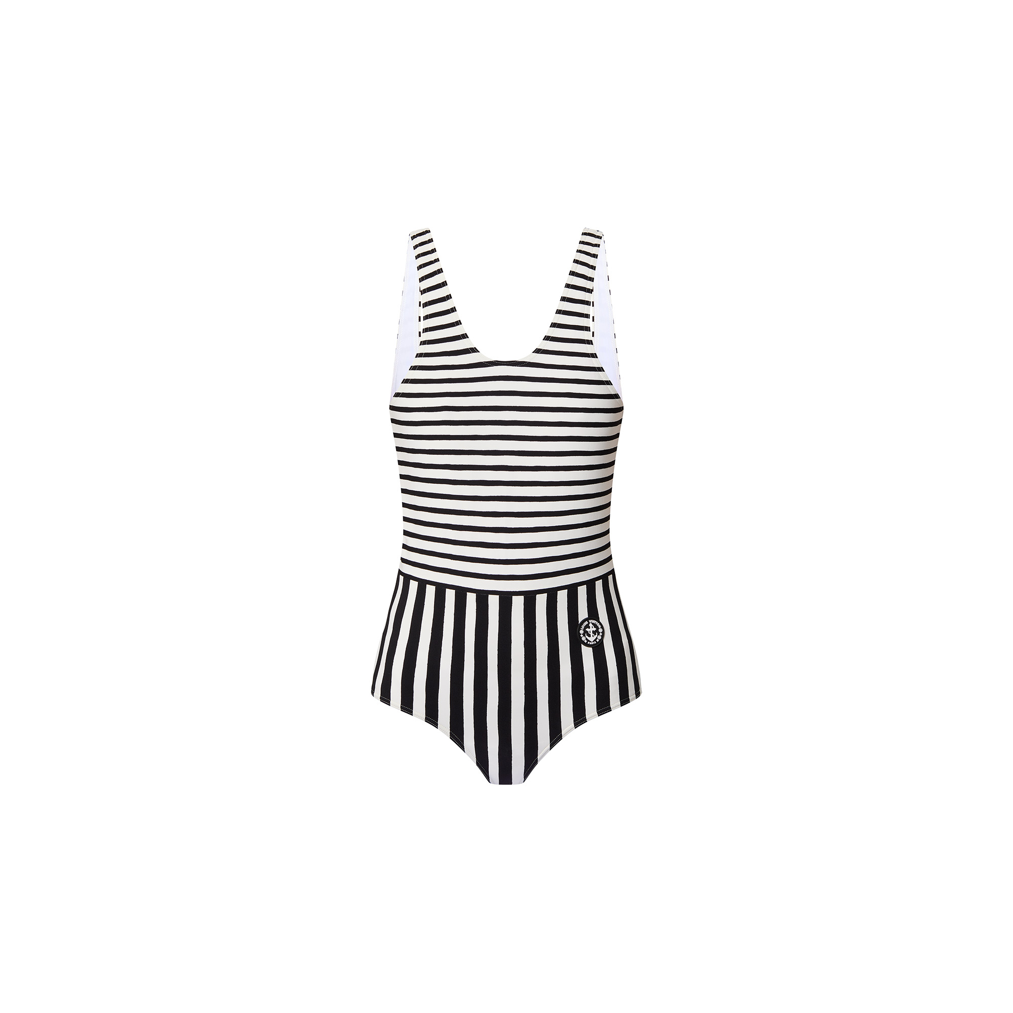 One-piece swimsuit Louis Vuitton Black size 36 FR in Polyamide