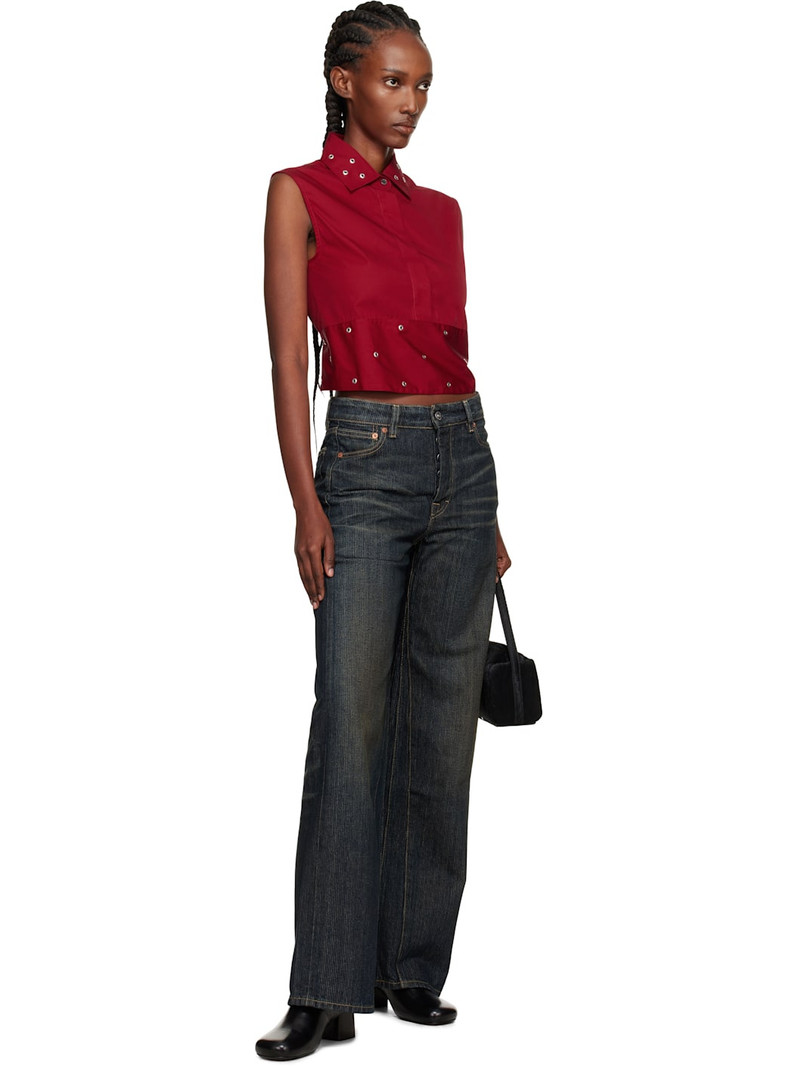 Our Legacy Red Girdle Top outlook
