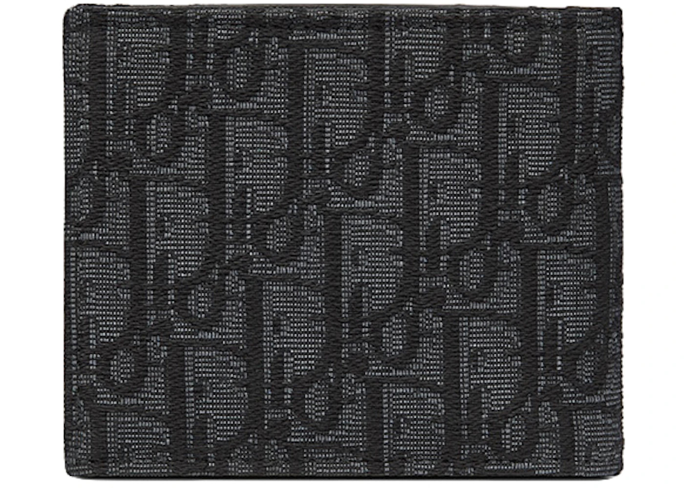 Dior Wallet Black Dior Oblique Jacquard - 3