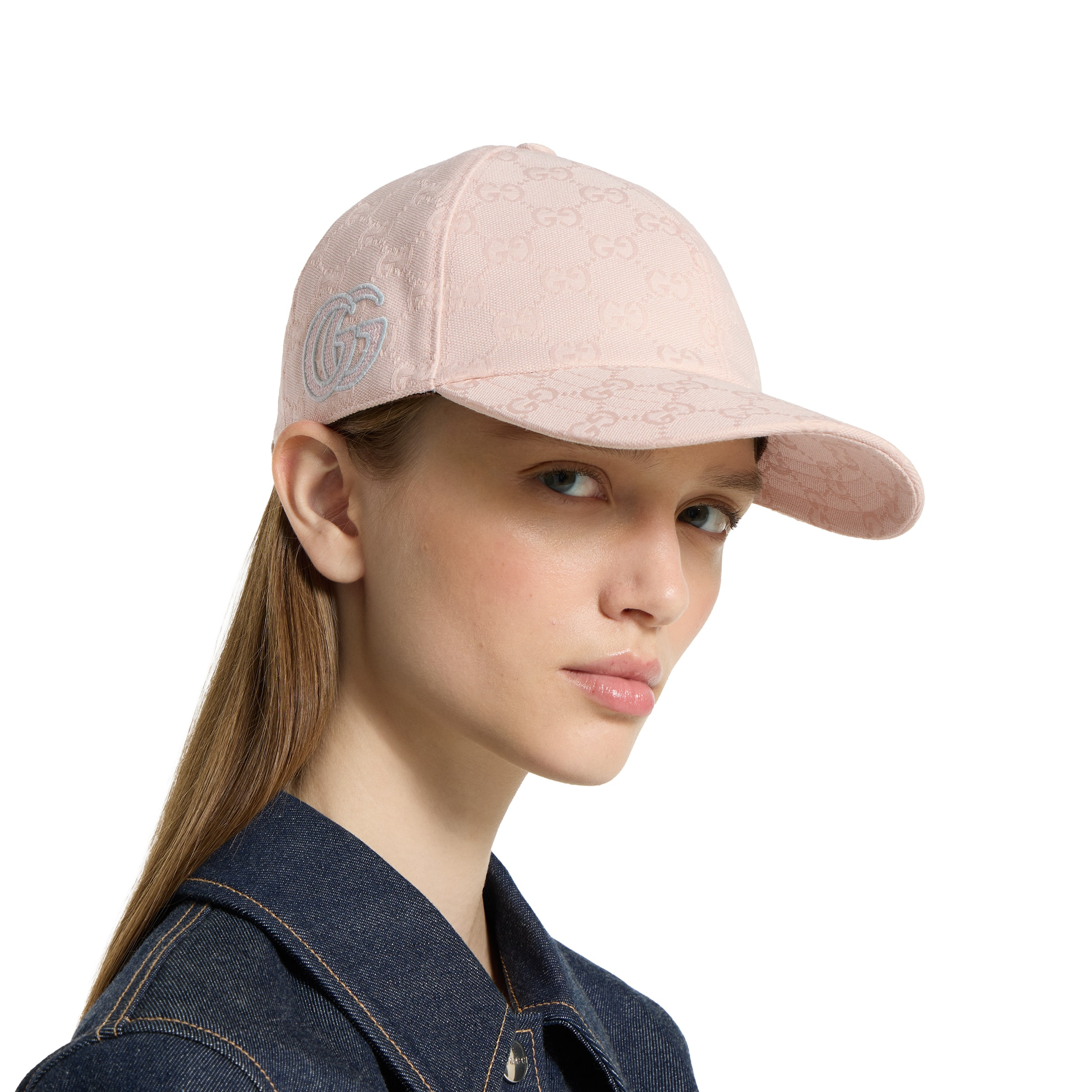 GG cotton canvas baseball hat - 3