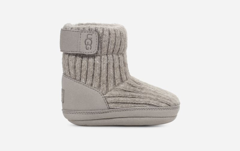 ® Skylar Knit Slippers in Grey 1