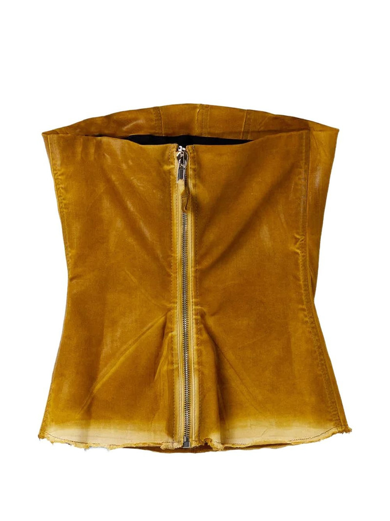 Rick Owens DRKSHDW zip-fastening top outlook