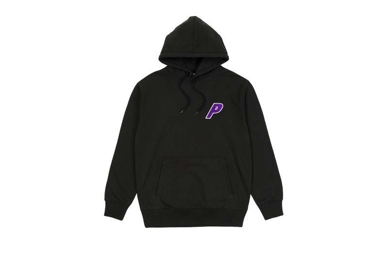 PALACE TRI-CHENILLE HOOD BLACK outlook