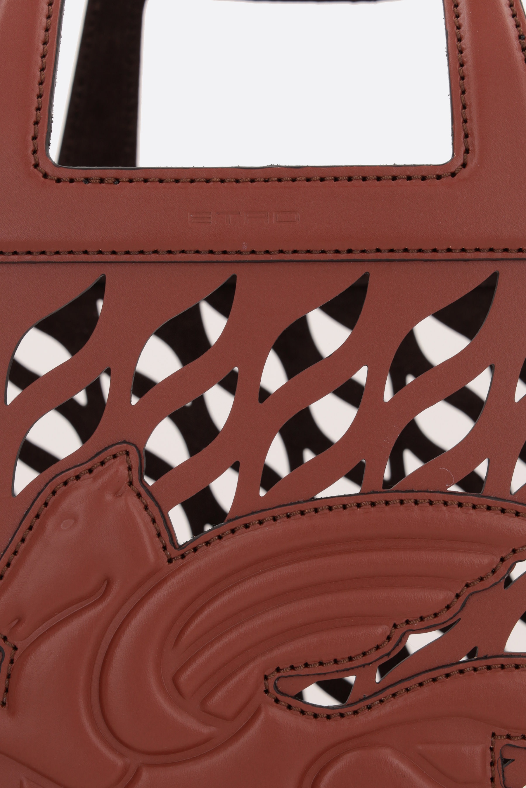 ハンドバッグ Etro Coffa Large Laser-Cut Leather Handbag Etro COFFA LARGE LASER-CUT LEATHER HANDBAG | tizianafausti