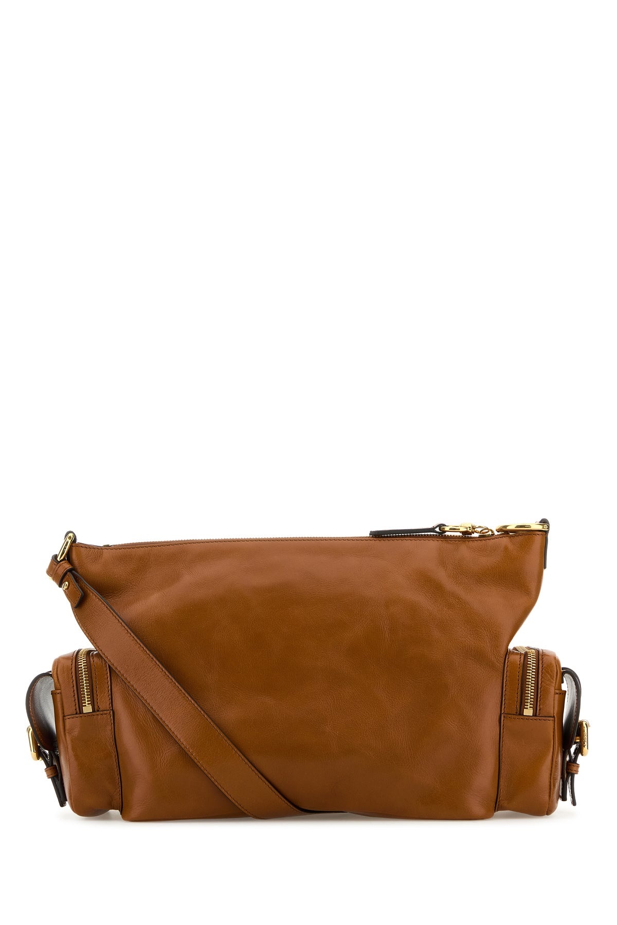 Caramel leather Camera Bag handbag - 3