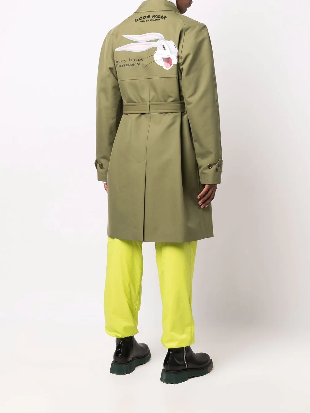 x Looney Tunes™ long-sleeved trench coat - 4