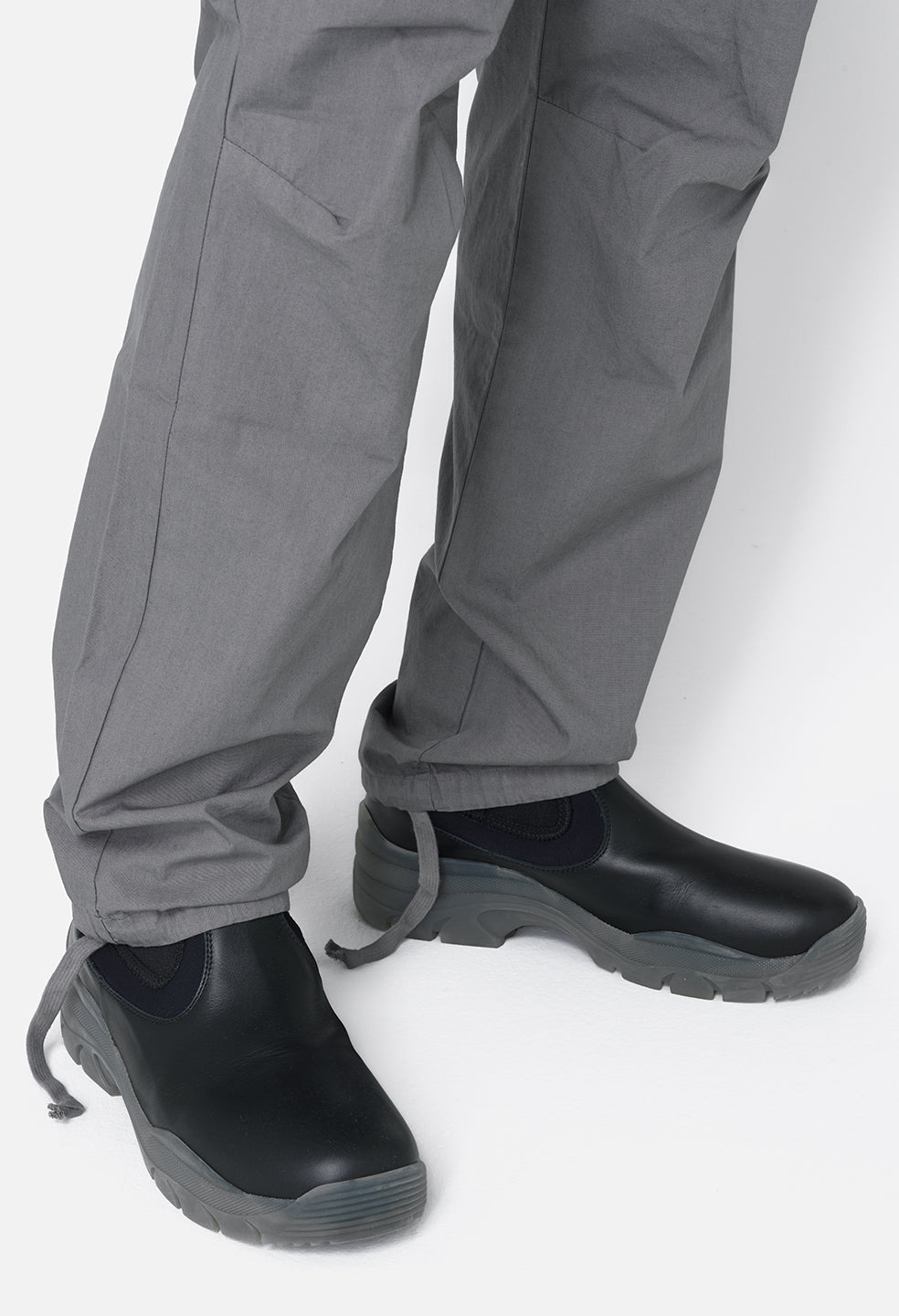 BACK SATEEN CARGO PANTS - 8