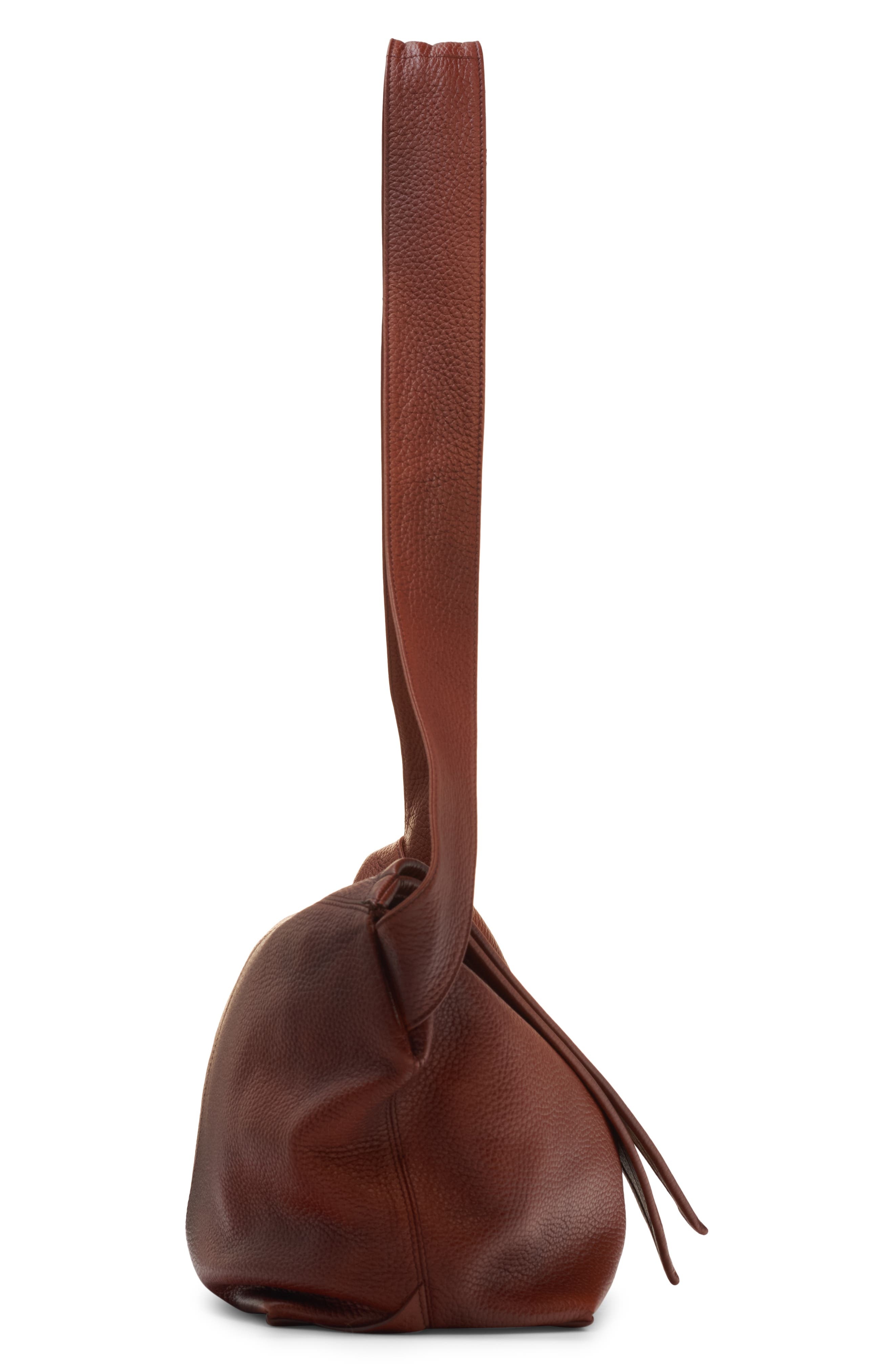 Bottega Veneta Sawyer Taurillon Leather Hobo Bag in Brown at Nordstrom - 6