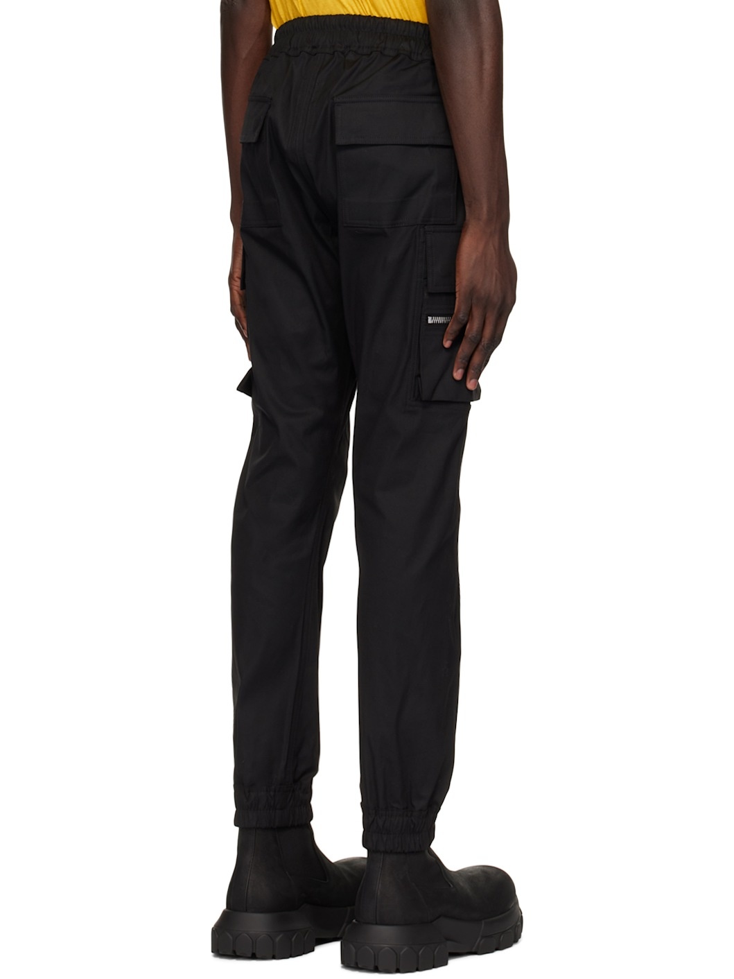 Black Porterville Mastodon Cargo Pants - 3