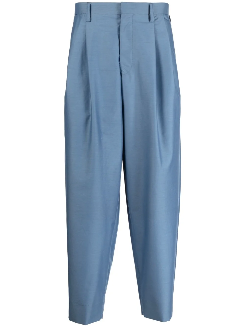 cropped tapered-leg suit trousers - 1