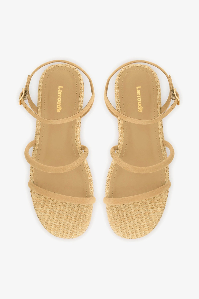 Gio Flatform Peanut Suede 7